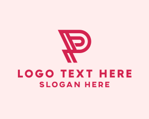 Modern - Motorsports Racing Letter P logo design