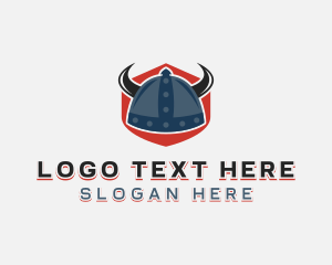 Viking Helmet Armor Logo