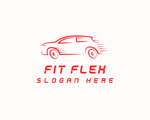 Car Dealer - Fast Car Transport logo design