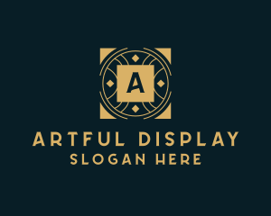 Geometric Art Deco Business logo design