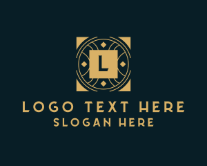 Lettermark - Geometric Art Deco Business logo design