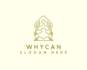 Yoga Wellness Prayer Logo