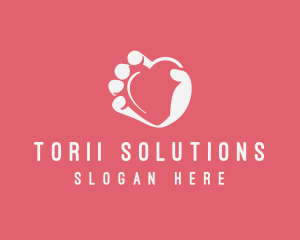 Heart Donation Charity logo design