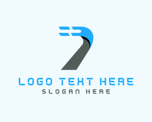 Plug - Digital Technology Number 7 logo design