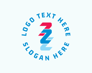 Letter Z - Circle Company Letter Z logo design