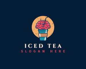 Hot Brain Beverage logo design