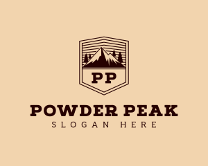 Mountain Peak Outdoor logo design