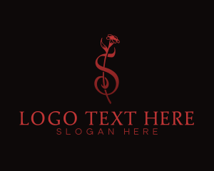 Vloggers - Flower Wellness Letter S logo design