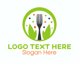 Restaurant - Green Healthy  Restaurant logo design