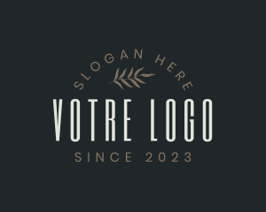 Modern Minimalist Design Logo
