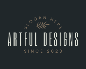 Modern Minimalist Design logo design