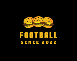 Deli - Cheeseburger Sandwich Snack logo design