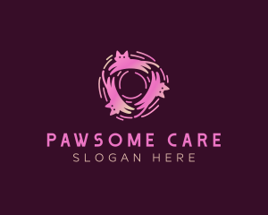 Kitty Cat Vet logo design