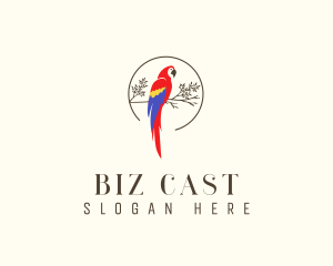 Avian - Avian Parrot Branch logo design