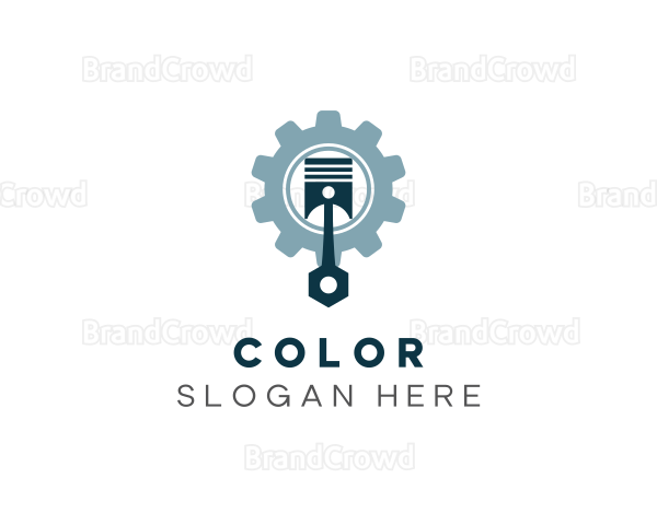 Industrial Piston Gear Logo