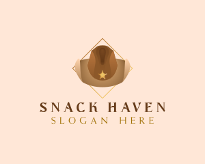 Western Cowboy Hat logo design