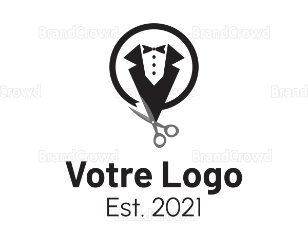 Formal Suit Tailor Logo