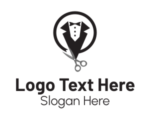 Formal Suit Tailor  Logo