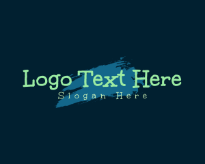 Text Logo - Generic Paint Art logo design