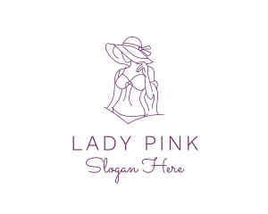 Beautiful Sexy Lady logo design