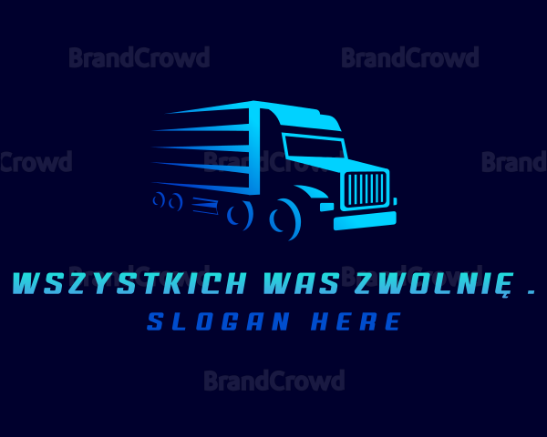 Truck Transportation Delivery Logo