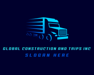 Truck Transportation Delivery Logo