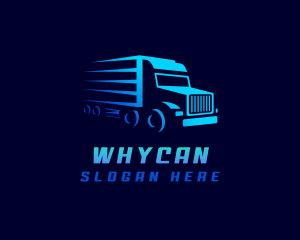 Towing Truck - Truck Transportation Delivery logo design