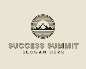 Summit Mountain Adventure logo design