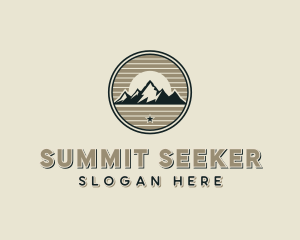 Summit Mountain Adventure logo design