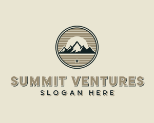 Summit Mountain Adventure logo design