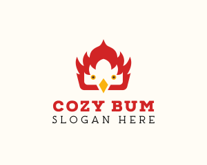 Fire Bird Poultry logo design