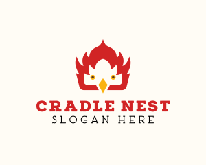 Fire Bird Poultry logo design