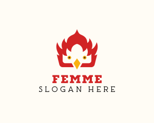 Fire Bird Poultry logo design