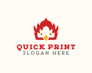 Fire Bird Poultry logo design