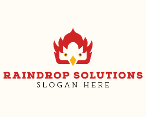 Fire Bird Poultry logo design