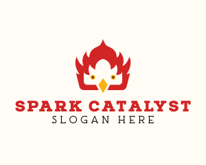 Fire Bird Poultry logo design