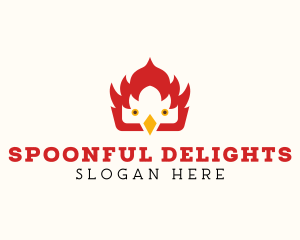 Fire Bird Poultry logo design