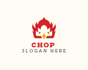 Bird - Fire Bird Poultry logo design