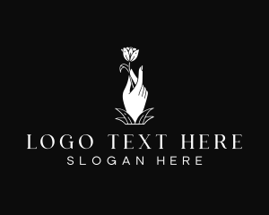 Fragrance - Flower Hand Boutique logo design