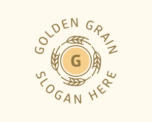 Grain - Agricultural Grain Wheat logo design