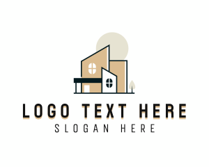 Residence - Residential Home Architecture logo design