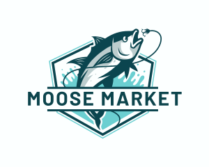 Market Fish Bait logo design