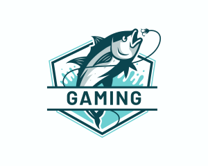 Coastal - Market Fish Bait logo design