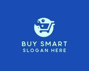 Purchase - Bubble Shopping Cart logo design