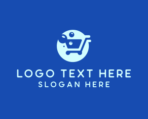 Purchase - Bubble Shopping Cart logo design