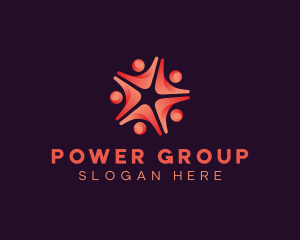 Social - Star People Community logo design