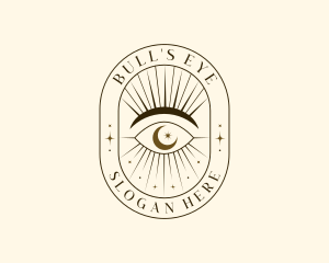 Mystical Eye Boho logo design