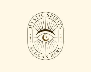 Mystical Eye Boho logo design