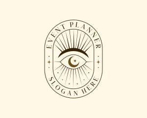 Psychic - Mystical Eye Boho logo design