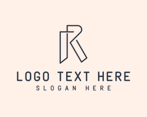 Generic - Stylish Hotel Brand Letter R logo design